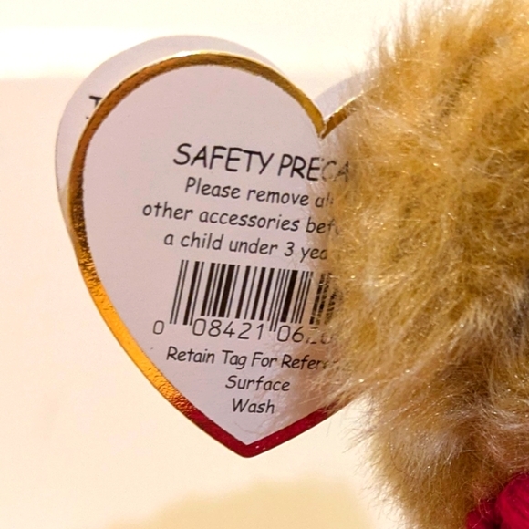 Ty 1993 the Attic Treasures Collection Bearkhardt Bear - Picture 5 of 9